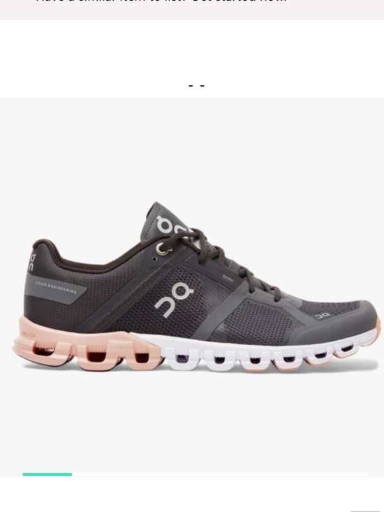 On Running Shoes - On Running Cloudflow Shoes in Rock | Rose 7